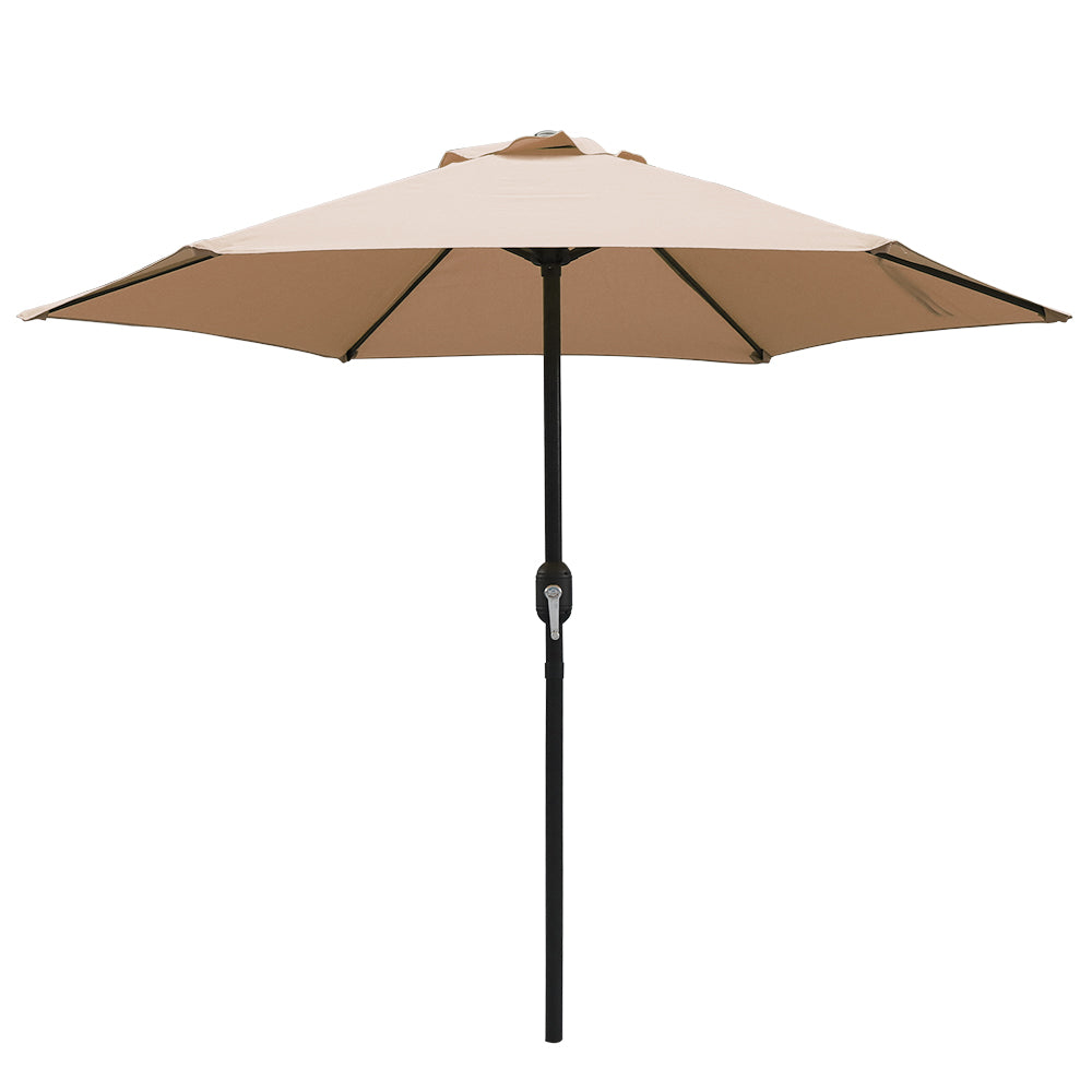7.5ft Patio Umbrella with Crank and Steel Frame