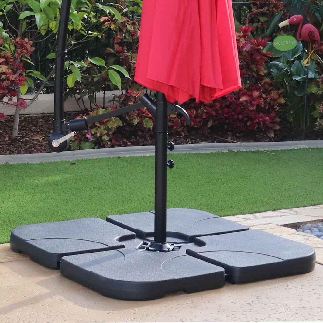 Cantilever Umbrella Base Water Weights Set