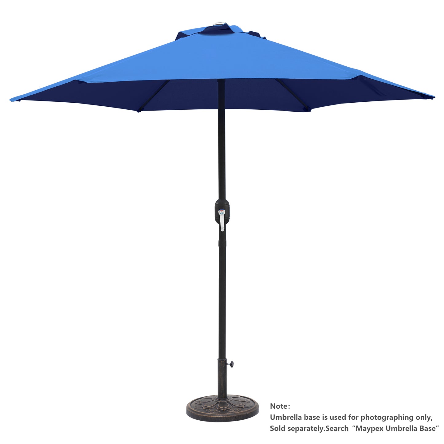 7.5ft Patio Umbrella with Crank and Steel Frame