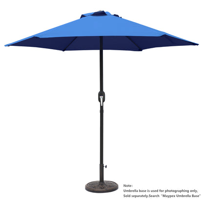 7.5ft Patio Umbrella with Crank and Steel Frame