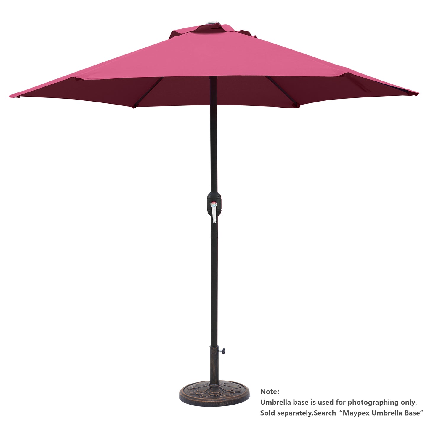 7.5ft Patio Umbrella with Crank and Steel Frame