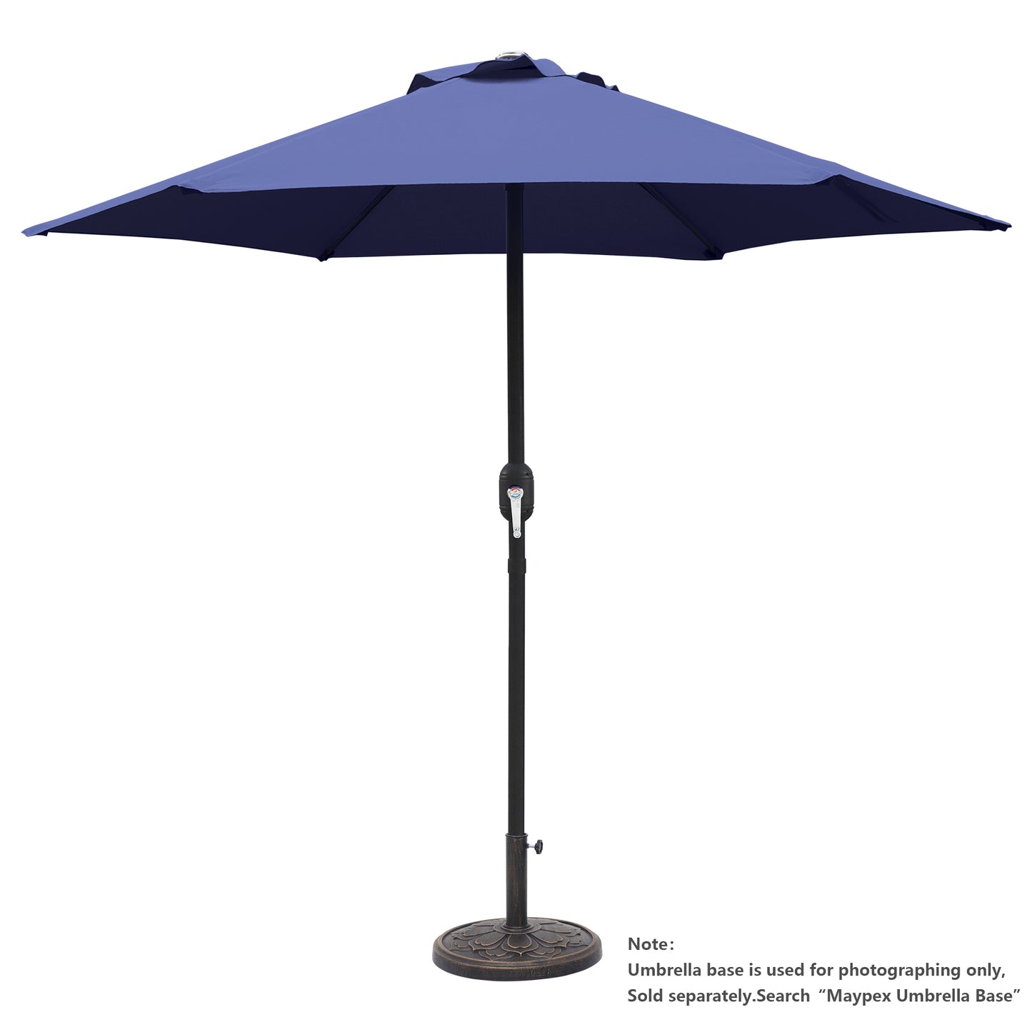 7.5ft Patio Umbrella with Crank and Steel Frame