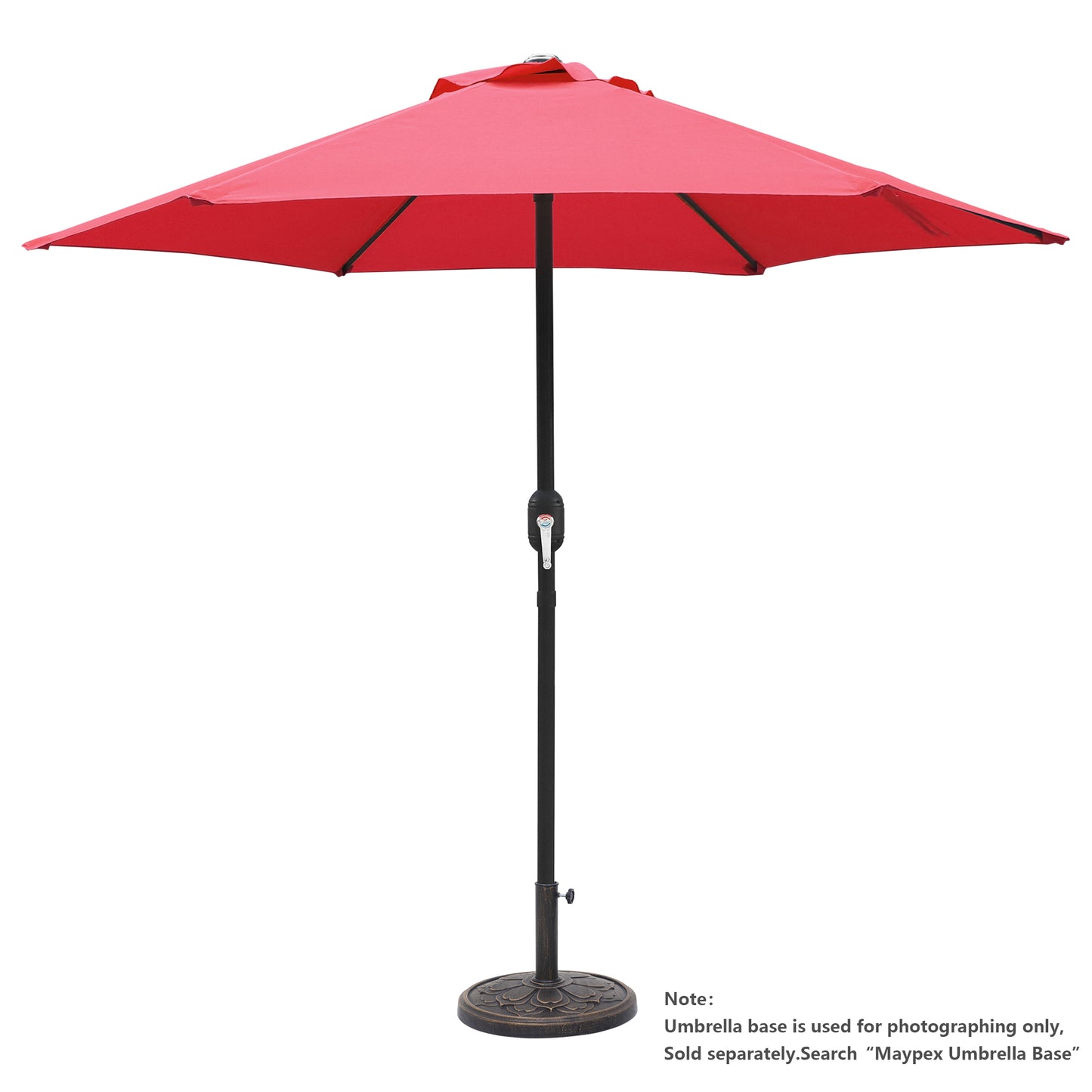7.5ft Patio Umbrella with Crank and Steel Frame