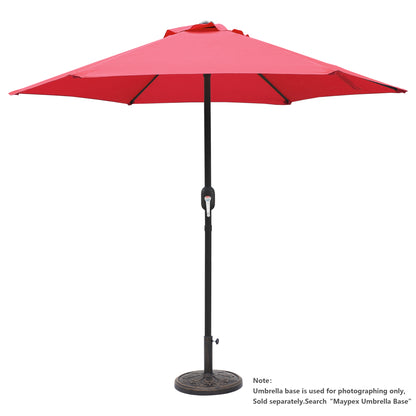 7.5ft Patio Umbrella with Crank and Steel Frame