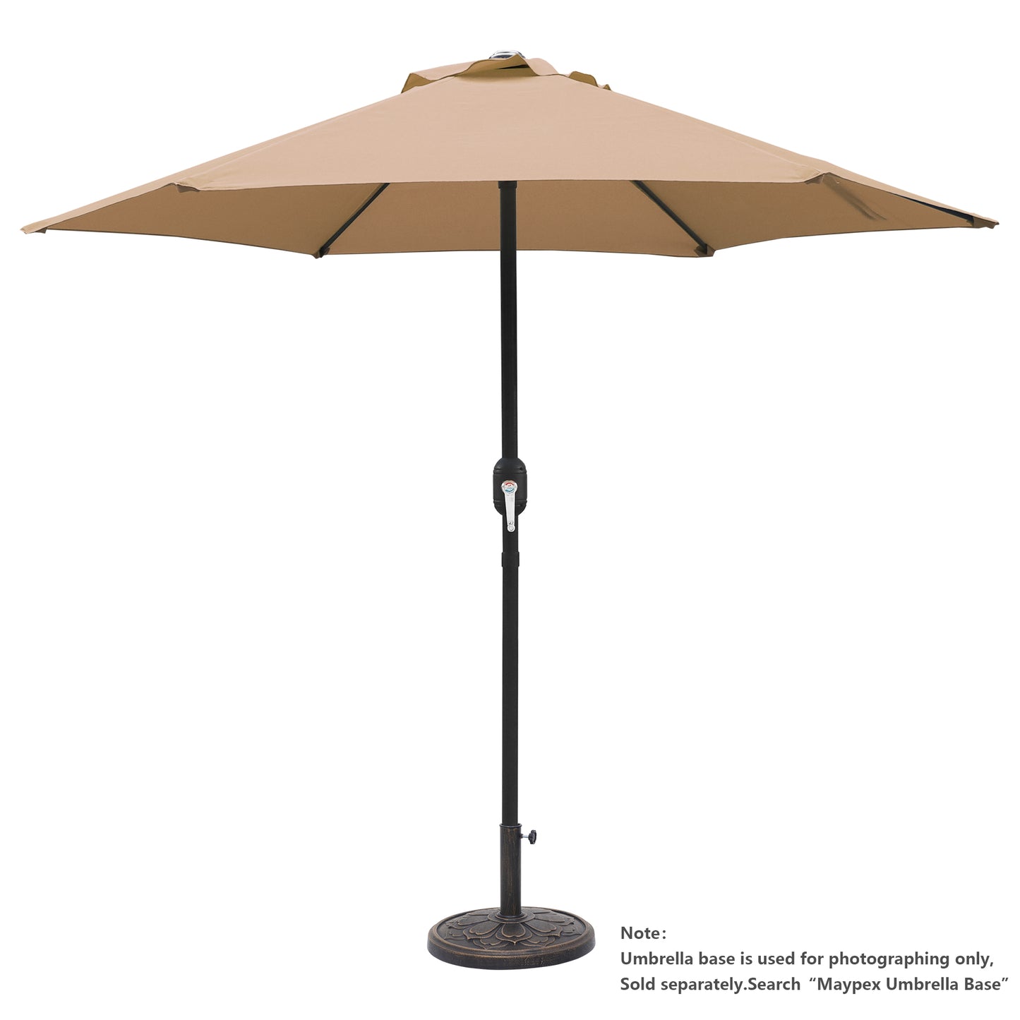 7.5ft Patio Umbrella with Crank and Steel Frame