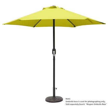7.5ft Patio Umbrella with Crank and Steel Frame