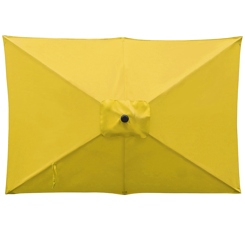 10x6.5ft Rectangle Patio Umbrella with Crank and Steel Frame – Maypex 10x6.5ft Rectangle Patio Umbrella with Crank and Steel Frame – Maypex