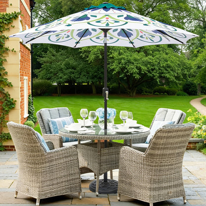 9 Ft Printed Market Umbrella