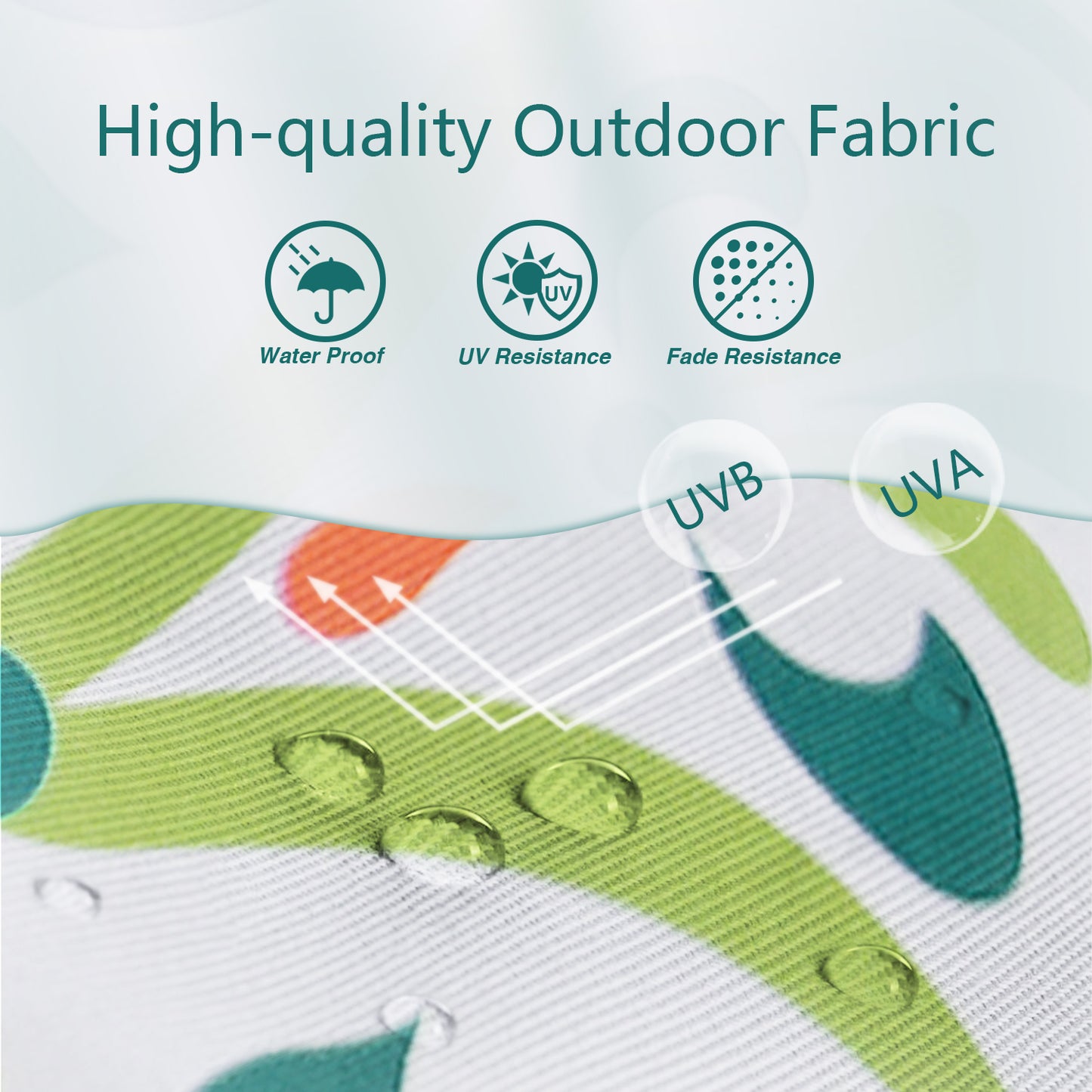 9 Ft Printed Market Umbrella