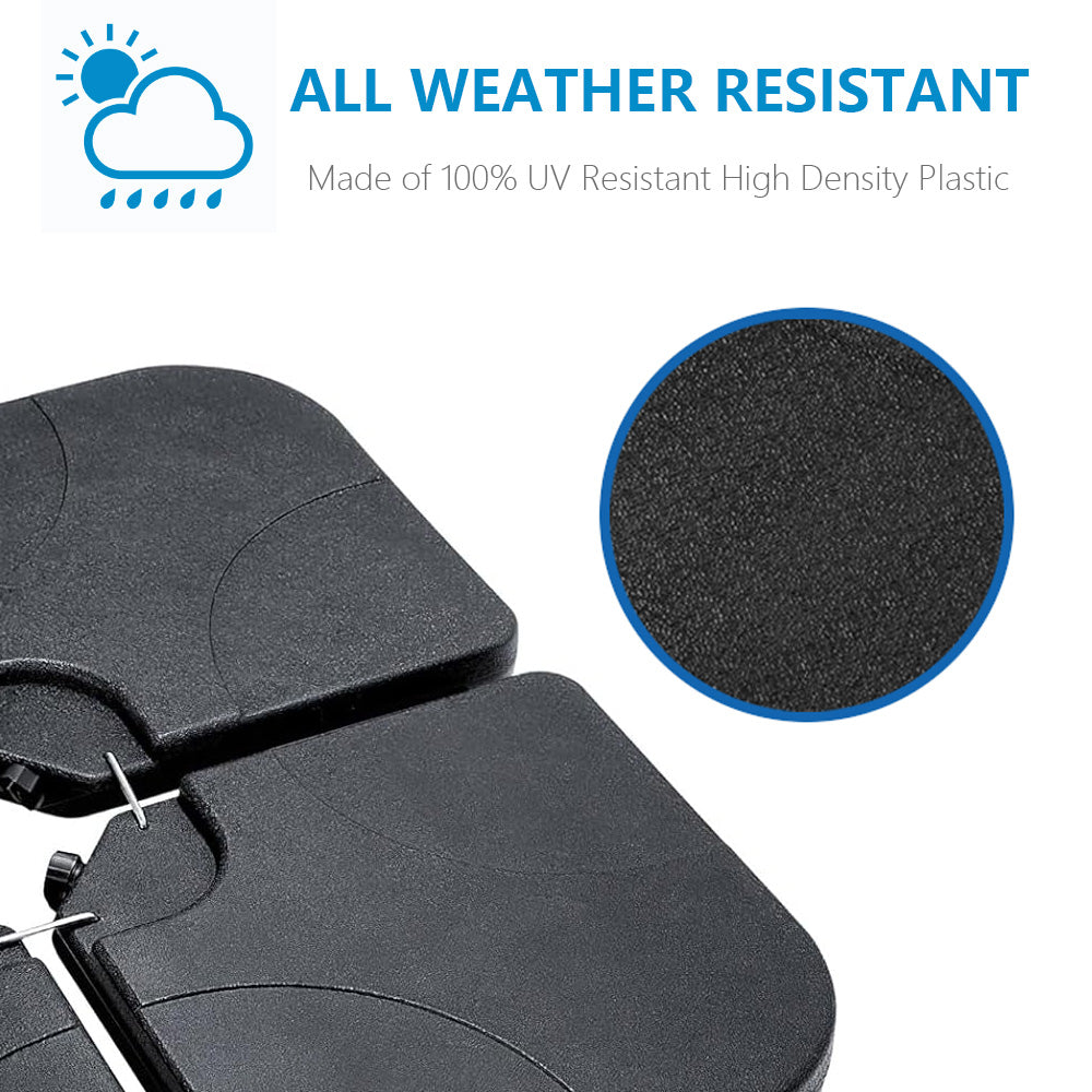 130 lbs Fillable Cantilever Umbrella Base