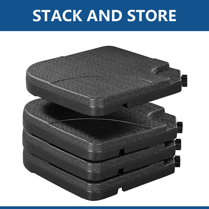 130 lbs Fillable Cantilever Umbrella Base