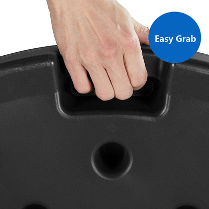 130 lbs Fillable Cantilever Umbrella Base