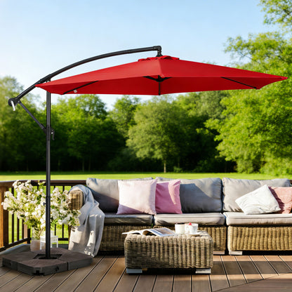 10 ft. Cantilever Patio Umbrella with Crank