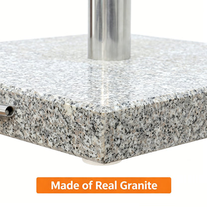 66 lbs Premium Heavy Duty Granite Umbrella Base