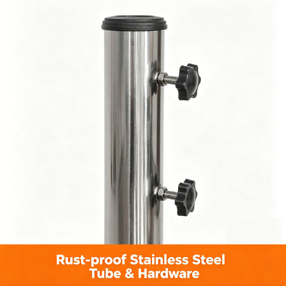 66 lbs Premium Heavy Duty Granite Umbrella Base