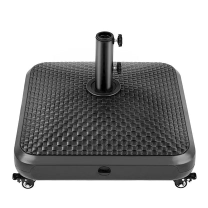 88 lbs Mobile Umbrella Base, Water or Sand Fillable