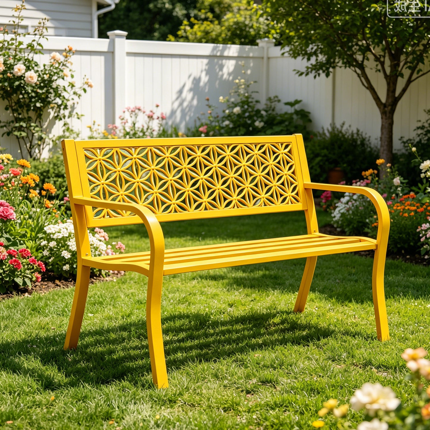 Flora Design 50 in Garden Bench